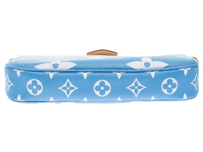 Accessorio LOUIS VUITTON in Tela Blu - 102543 - vista 21
