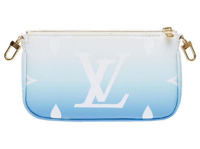 Accessorio LOUIS VUITTON in Tela Blu - 102543 - vista 7
