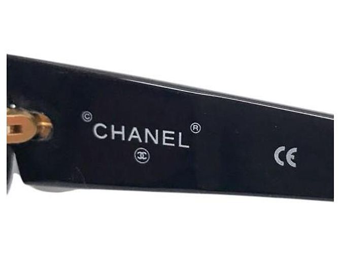 Chanel Coco CC Logo sunglasses 05974 Black Golden - view 2