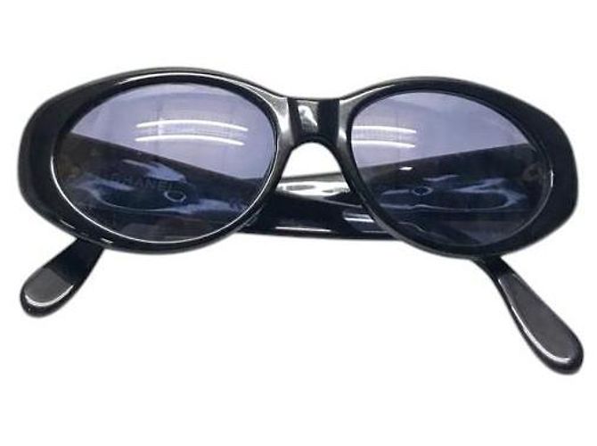 Chanel Coco CC Logo sunglasses 05974 Black Golden - view 5