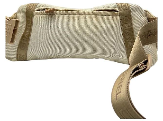 Borsa a spalla vita Chanel Sport Tan Brown Marrone - vista 3