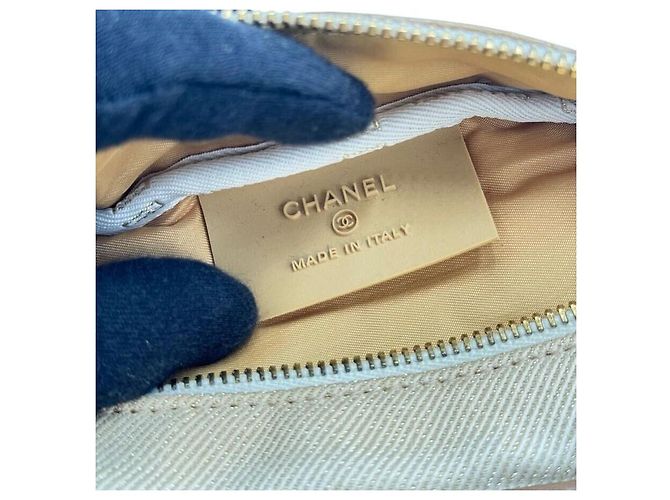 Borsa a spalla vita Chanel Sport Tan Brown Marrone - vista 7