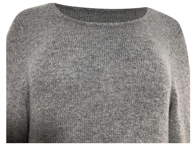 Vestido Mini Fleurine Khaite en Cachemira Gris - vista 4