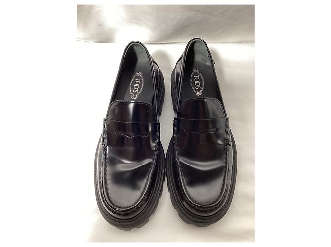 Mocassini Tod's in pelle nera Nero - vista 11