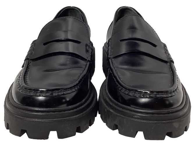 Mocassini Tod's in pelle nera Nero - vista 2