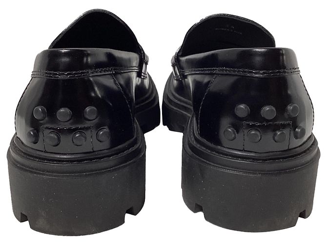 Mocassini Tod's in pelle nera Nero - vista 3