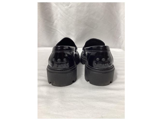 Mocassini Tod's in pelle nera Nero - vista 9