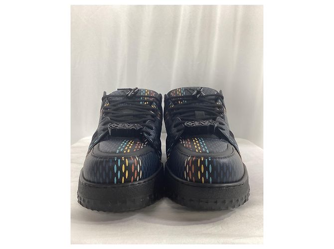 Twist Sneakers LV Trainer Maxi Louis Vuitton in pelle di vitello multicolore - vista 10