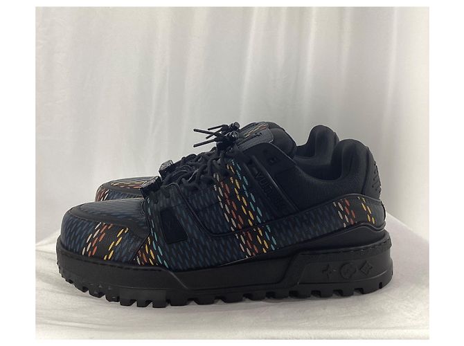 Twist Sneakers LV Trainer Maxi Louis Vuitton in pelle di vitello multicolore - vista 12