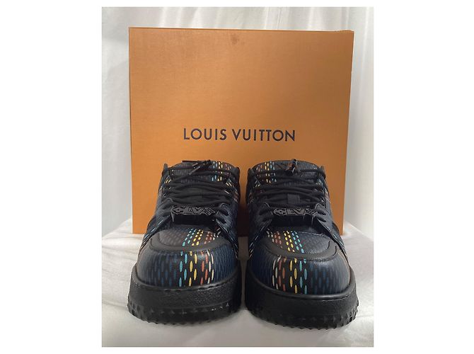 Twist Sneakers LV Trainer Maxi Louis Vuitton in pelle di vitello multicolore - vista 13