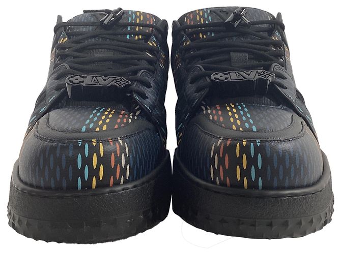 Twist Sneakers LV Trainer Maxi Louis Vuitton in pelle di vitello multicolore - vista 2