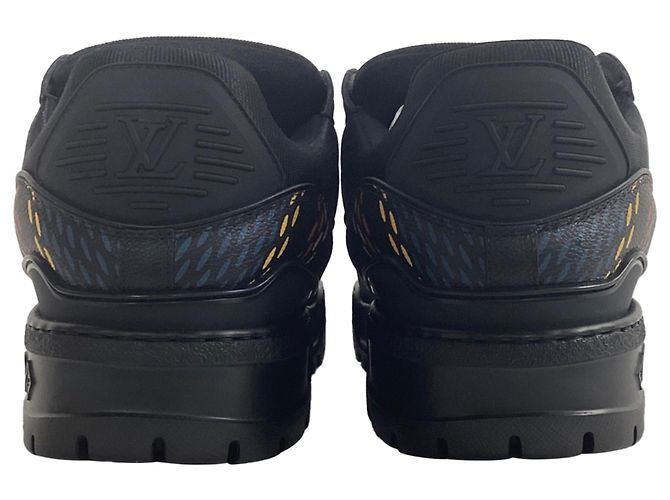 Twist Sneakers LV Trainer Maxi Louis Vuitton in pelle di vitello multicolore - vista 3