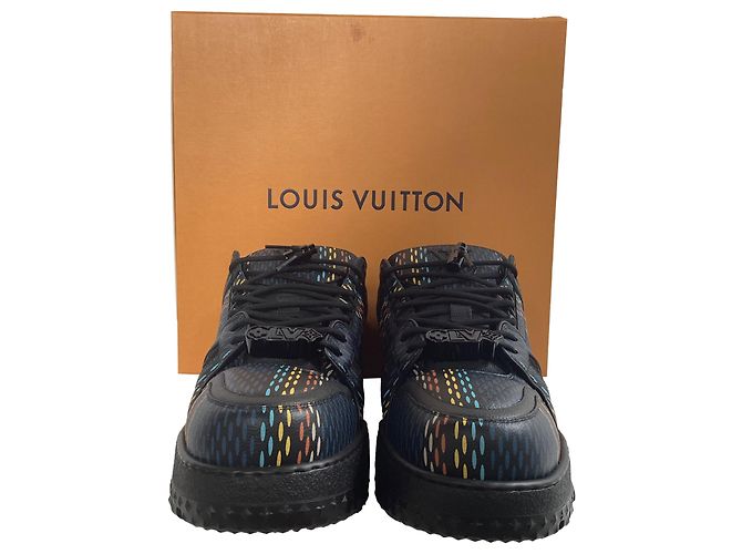 Twist Sneakers LV Trainer Maxi Louis Vuitton in pelle di vitello multicolore - vista 5