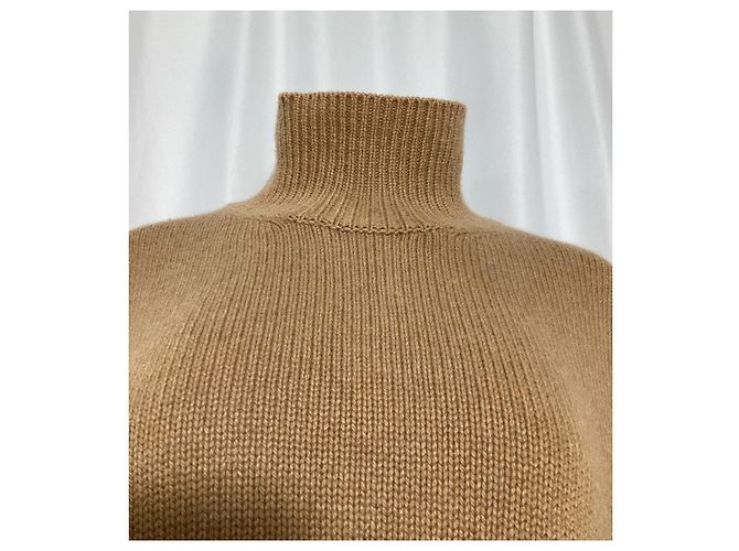 Der Rollkragenpullover Mélange Hepny von The Row aus braunem Kaschmir Rot - Ansicht 10