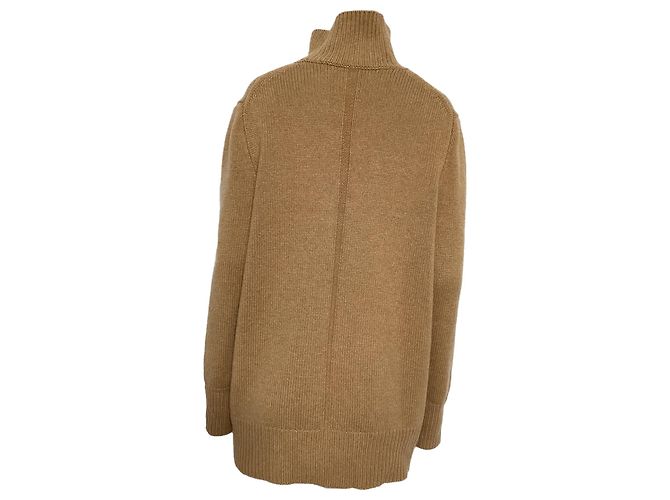 Der Rollkragenpullover Mélange Hepny von The Row aus braunem Kaschmir Rot - Ansicht 3