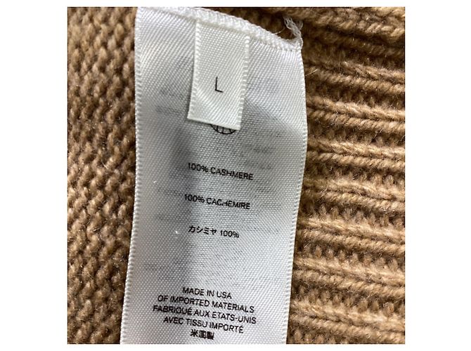 Der Rollkragenpullover Mélange Hepny von The Row aus braunem Kaschmir Rot - Ansicht 5