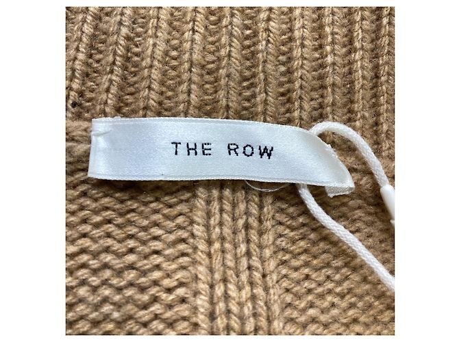 Der Rollkragenpullover Mélange Hepny von The Row aus braunem Kaschmir Rot - Ansicht 6