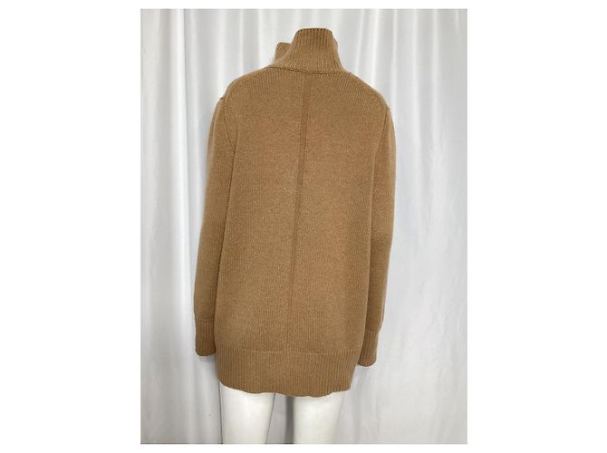 Der Rollkragenpullover Mélange Hepny von The Row aus braunem Kaschmir Rot - Ansicht 9