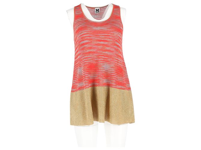 Camiseta de malha M Missoni em viscose multicolorida Multicor - vista 4
