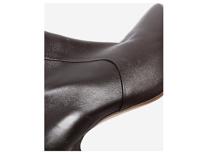 Céline Botines marrones - talla UK 4.5 Castaño - vista 13