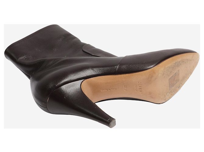 Céline Botines marrones - talla UK 4.5 Castaño - vista 7