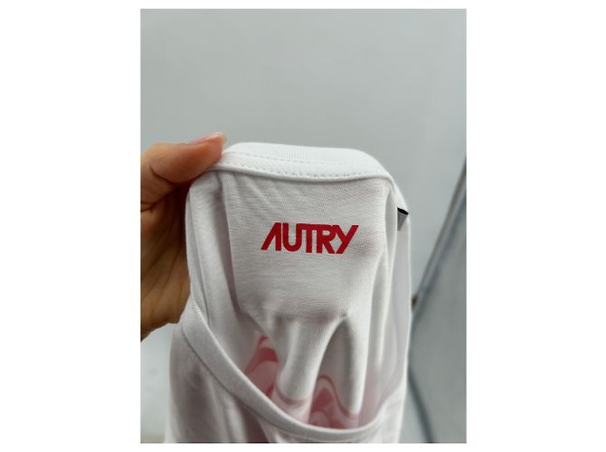 Autre Marque AUTRY Tops T.International M Algodón Blanco - vista 5