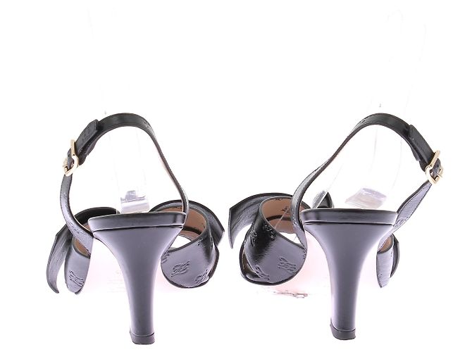 Sandali FENDI T.EU 39 Pelle Nero - vista 5