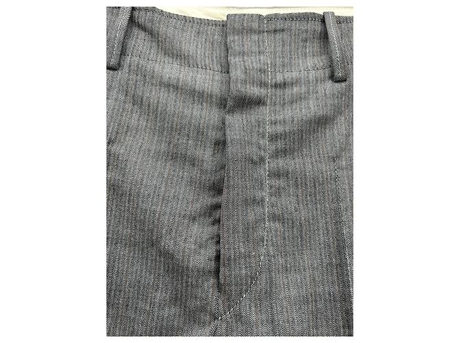 ISABEL MARANT Pantalones T.FR 36 Lana Gris - vista 3