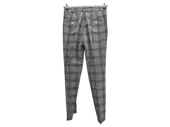 ISABEL MARANT Pantalones T.FR 36 Algodón Gris - vista 2