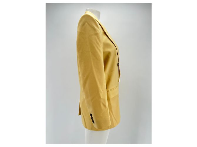 ISABEL MARANT Jacken T.FR 36 Wolle Gelb - Ansicht 3