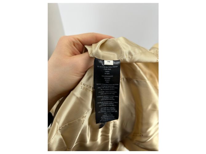 ISABEL MARANT Jacken T.FR 36 Wolle Gelb - Ansicht 6