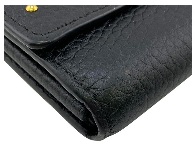 Cartera Larga Capucines Louis Vuitton Negro - vista 3