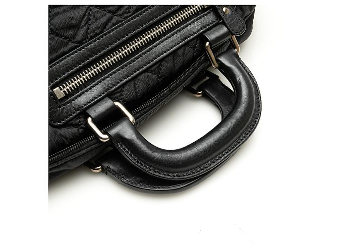 Chanel Nero Parigi New York Borsa da Viaggio in Nylon Trapuntato - vista 12