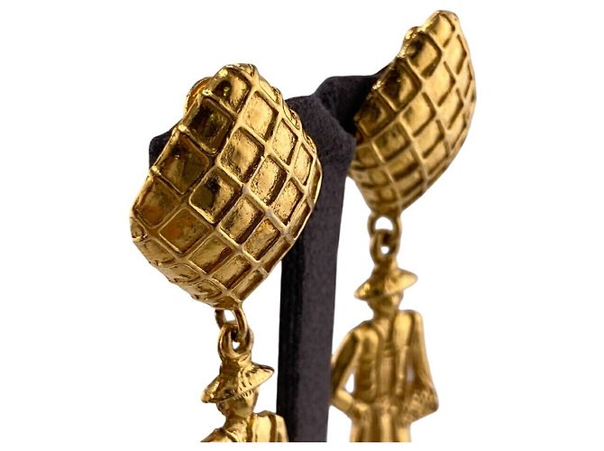 Orecchini a clip Mademoiselle Gold di Chanel D'oro - vista 7