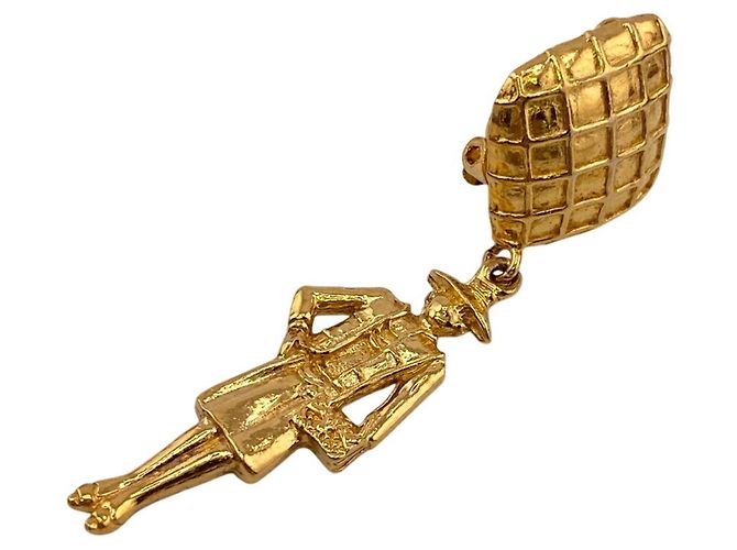 Orecchini a clip Mademoiselle Gold di Chanel D'oro - vista 9