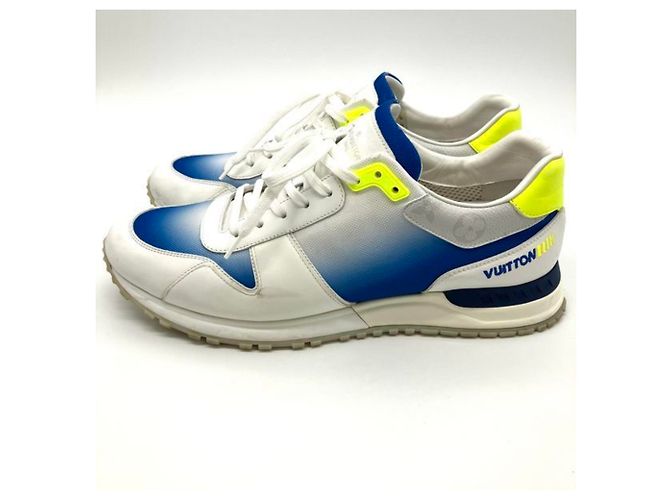 Sneakers Runaway Louis Vuitton in blu - vista 3