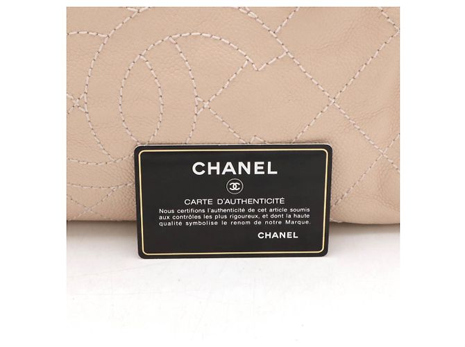 Borsa da bowling Chanel Deauville - vista 10
