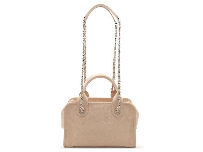 Borsa da bowling Chanel Deauville - vista 2