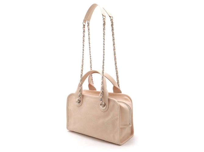 Borsa da bowling Chanel Deauville - vista 3