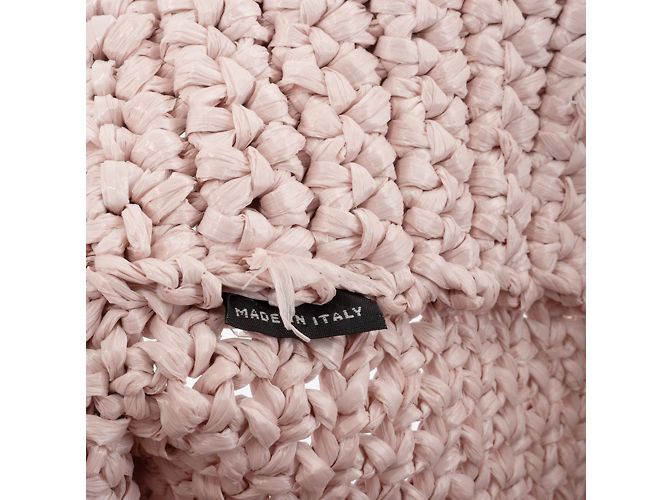 Prada Kleine Häkel-Tote Pink - Ansicht 11
