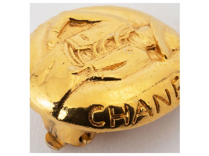 Orecchini a clip in oro Mademoiselle Coco Chanel D'oro - vista 7
