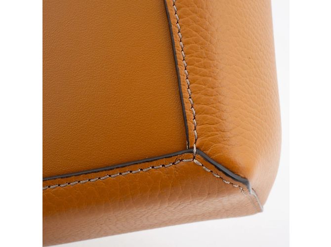 Tod's Double Up Leder Mini Tote Bag Orange - Ansicht 4