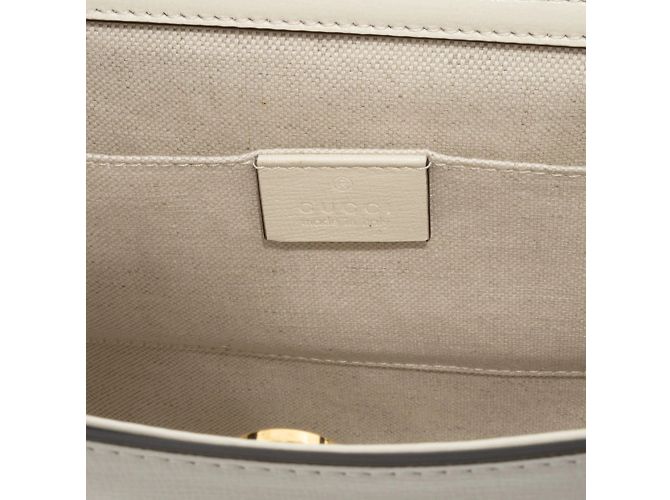 Borsa a mano Gucci Diana Small Bianco Verde Giallo - vista 8