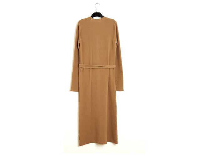 Chloé 2015 Kleid FR38 Maxi Kamel Wolle Strickkleid und Gürtel UK10 US8 Neu Chloe Karamell - Ansicht 4