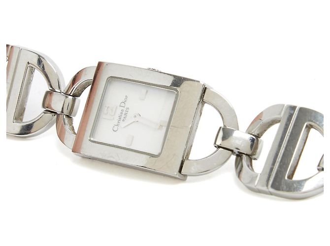 Christian Dior Malice Watch Circa 2005 Malice CD Full Steel Quartz wrist Watch Silvery - view 2
