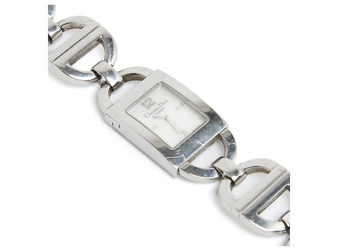Christian Dior Malice Watch Circa 2005 Malice CD Full Steel Quartz wrist Watch Silvery - view 3