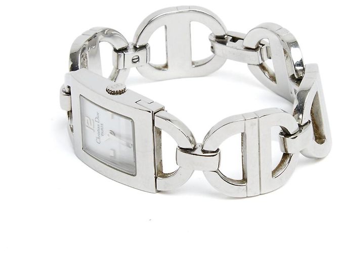 Christian Dior Malice Watch Circa 2005 Malice CD Full Steel Quartz wrist Watch Silvery - view 5