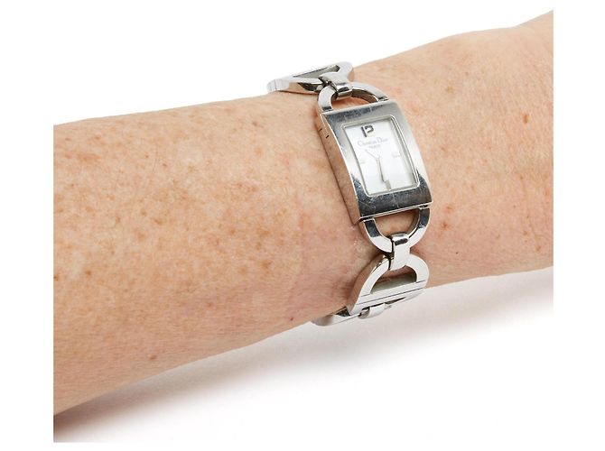 Christian Dior Malice Watch Circa 2005 Malice CD Full Steel Quartz wrist Watch Silvery - view 6