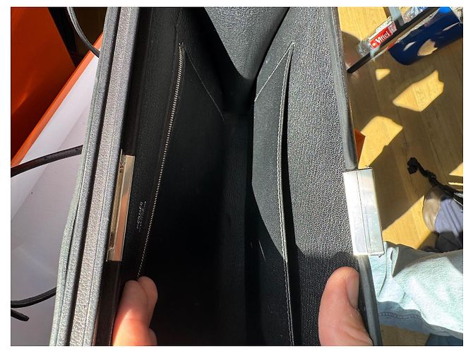 Hermès clic h 33 schwarze Tasche - Ansicht 5