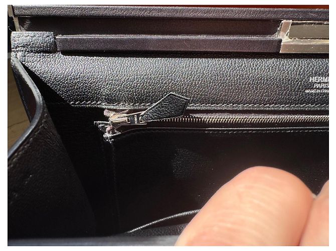 Hermès clic h 33 schwarze Tasche - Ansicht 7